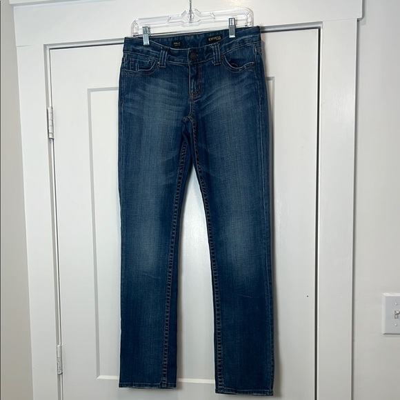 Express Blue Stella skinny leg Jeans Classic Style size 8. In perfect condition! - Picture 2 of 11